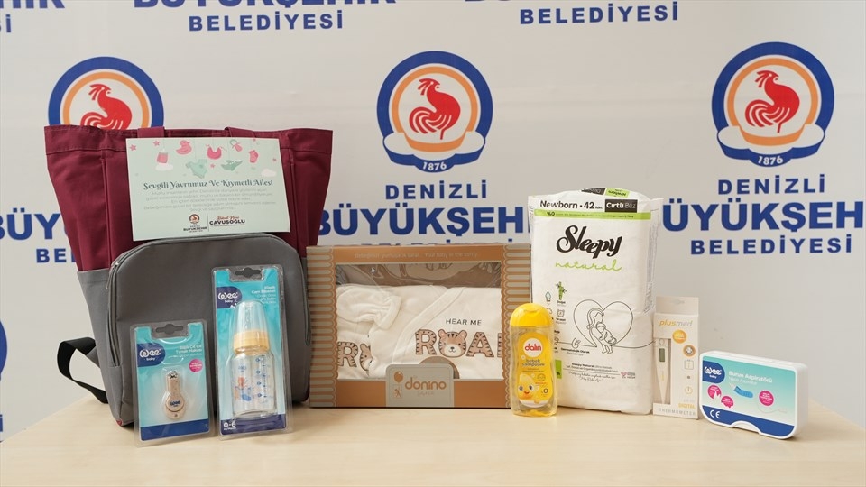 Denizli’de Dar Gelirli Ailelere Temel Bakım Ürünü Desteği