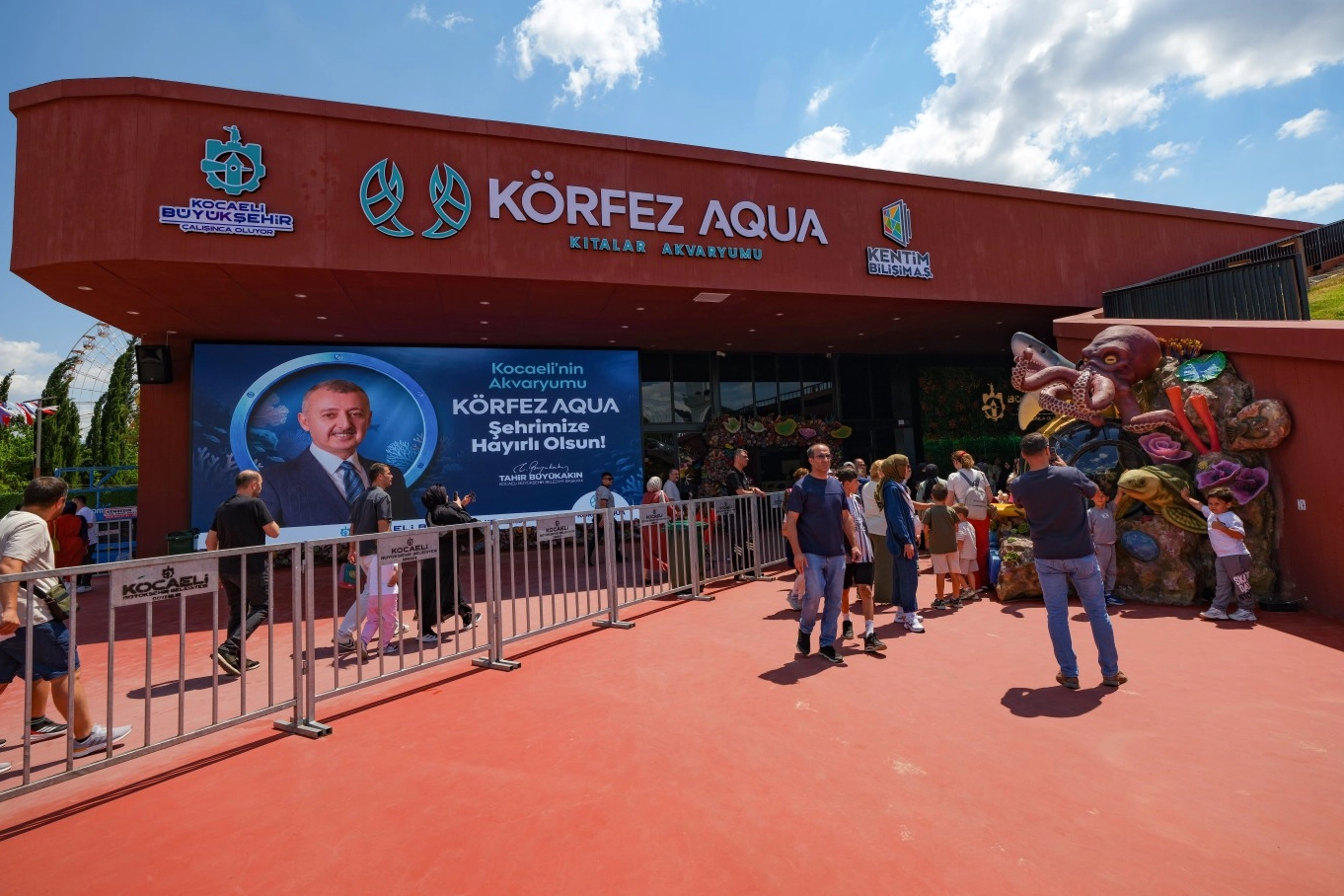 Körfez Aqua Kıtalar Akvaryumu’na İlk Günlerde Yoğun İlgi
