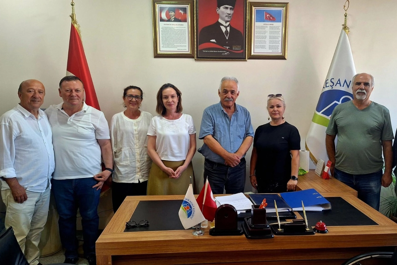 Keşan Kent Konseyi’nden Kurumlara İş Birliği Ziyareti