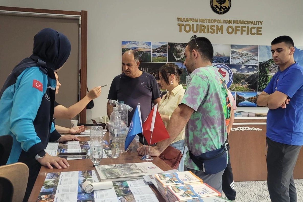 Trabzon’da Turizm Ofislerine Yoğun İlgi: Bir Ayda 3 Bini Aşkın Ziyaretçi