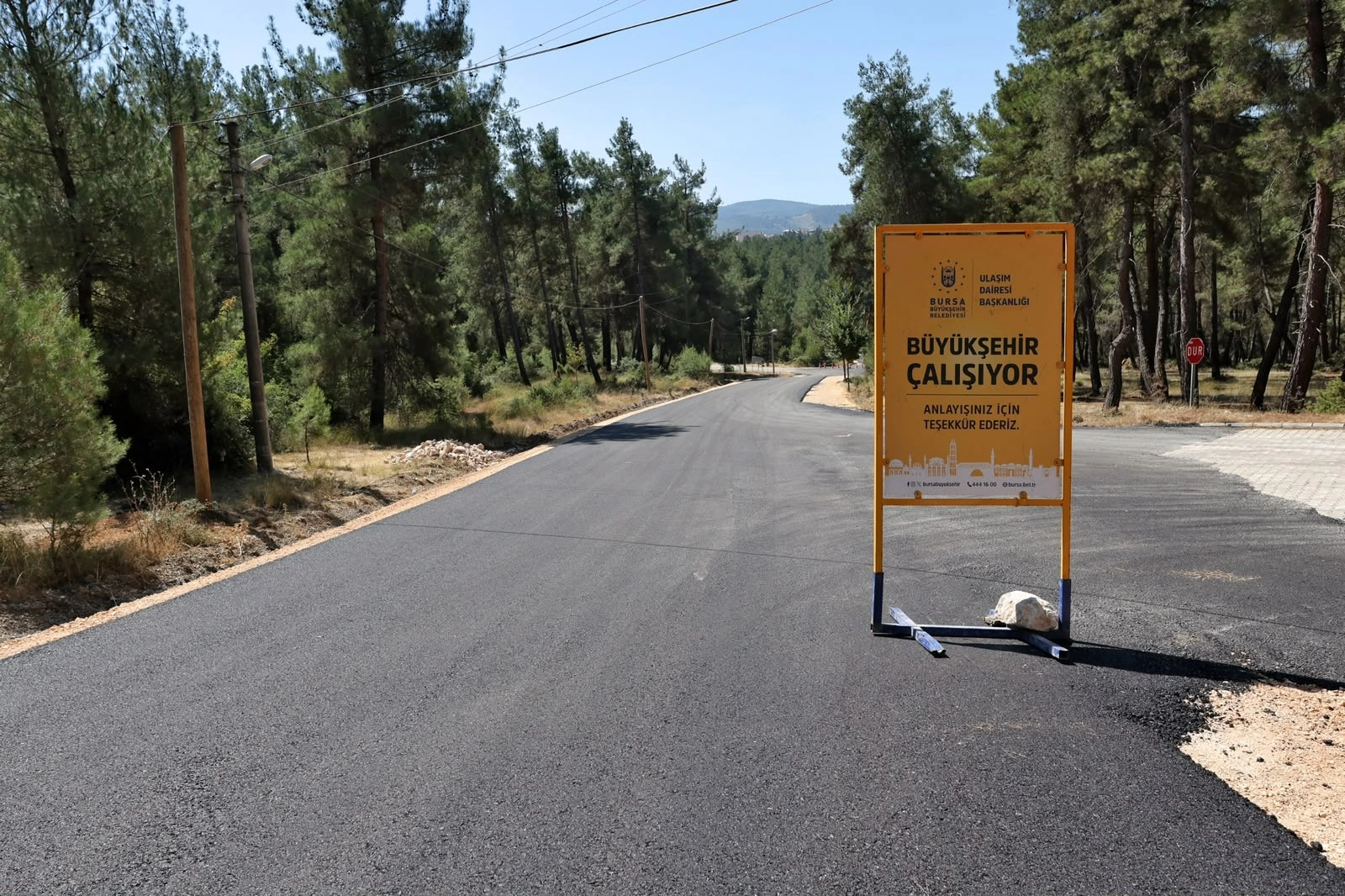 Bursa’da Ulaşım Yatırımları Sürüyor: Orhaneli’de Yol Yenileniyor