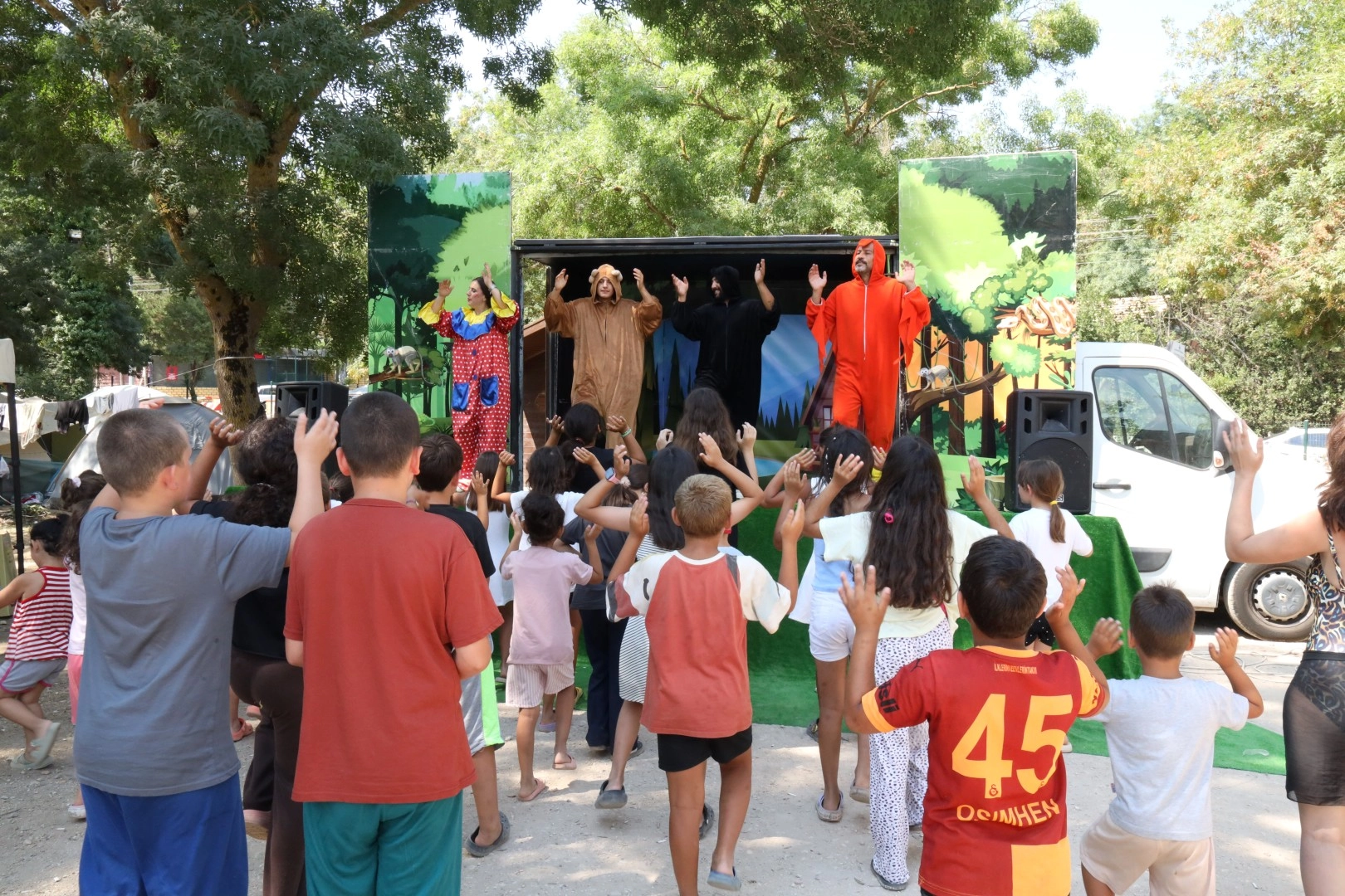 Kocaeli’de Çocukların Yaz Eğlencesi Kovanağzı’nda Tamamlandı