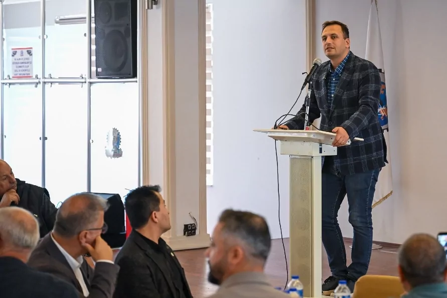 Başkan Eşki, 3. Sanayi Sitesi Esnafıyla Bir Araya Geldi