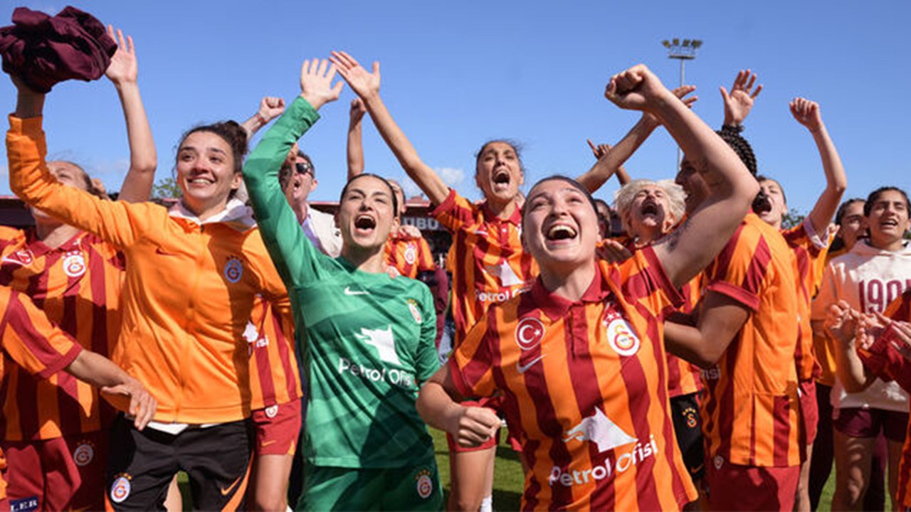 Kadınlar Süper Ligi'nde Şampiyon Galatasaray