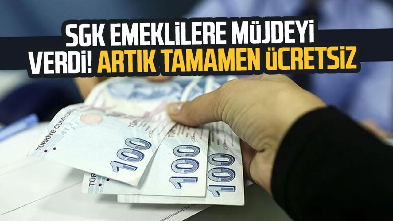 SGK'dan Emeklilere Müjde: Son Dakika Gelişmeleri